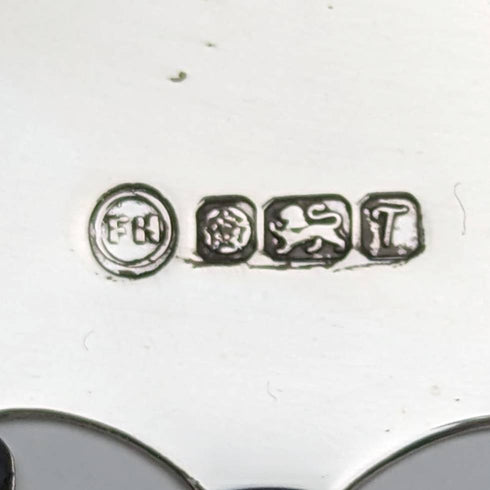 英國復古純銀耳環盤 87 克 Francis Howard 盒裝