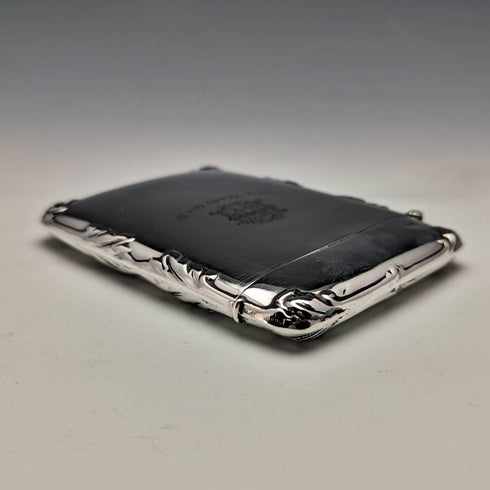 1910 年英國古董純銀鏡面卡包 79 克 EJ Trevitt