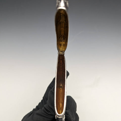 1910 年英國古董純銀鏡面卡包 79 克 EJ Trevitt