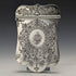 1869 British antique pure silver deformed card case 92g ROBERT THORNTON