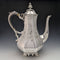 1850s British antique silver plated coffee server Thomas Bradbury