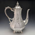 1850s British antique silver plated coffee server Thomas Bradbury