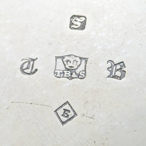 1850s British antique silver plated coffee server Thomas Bradbury