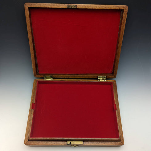 British Vintage Wooden Box Brown