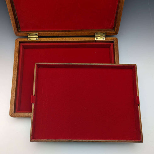 British Vintage Wooden Box Brown