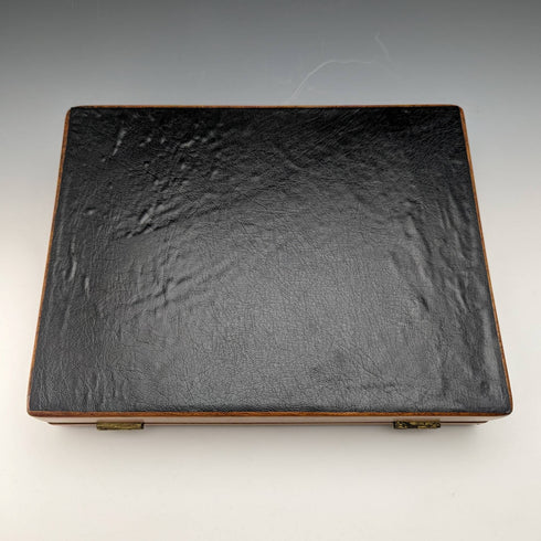 British Vintage Wooden Box Brown