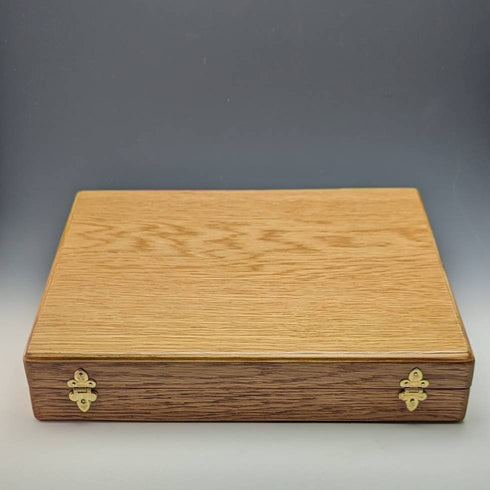 British Vintage Wooden Box Natural