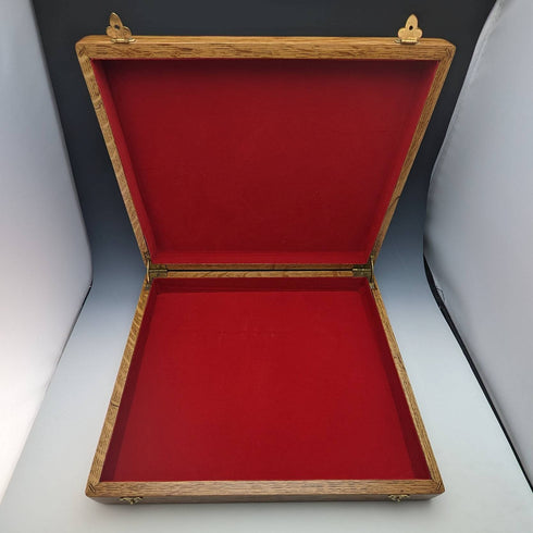 British Vintage Wooden Box Natural