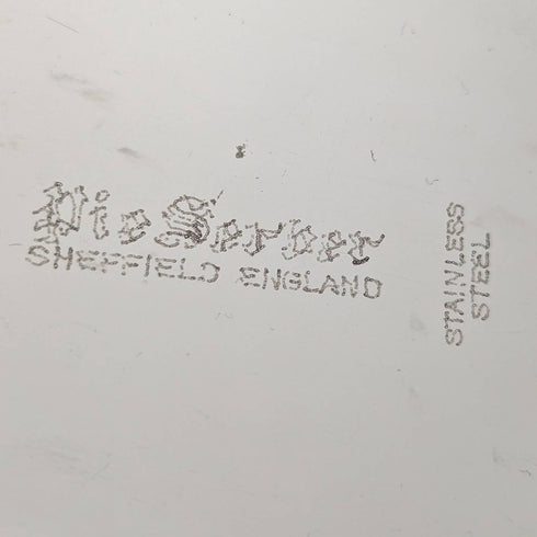 1970年 英国アンティーク 純銀製ハンドル ケーキサーバ Harrison Brothers
