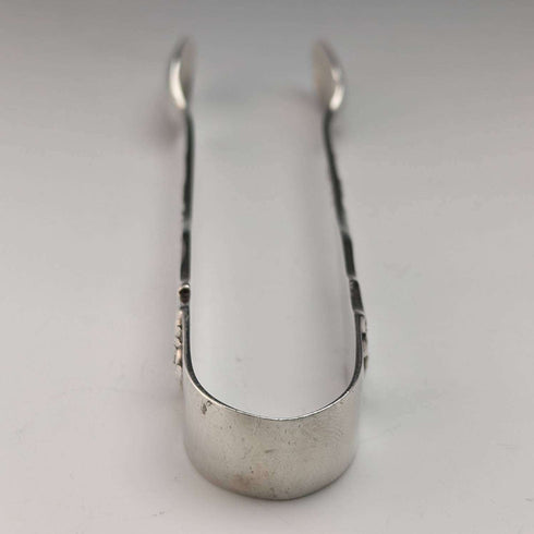 Pinzas para azúcar de plata de ley, antigüedad británica de 1908, 30 g, Joseph Rodgers