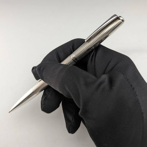 1976 年英國復古 Yard O 紅色純銀圓珠筆(帶盒)