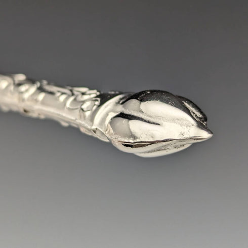 1938 British Vintage Pure Silver Handle Knife & Spoon Set Raeno Silver Plate Co
