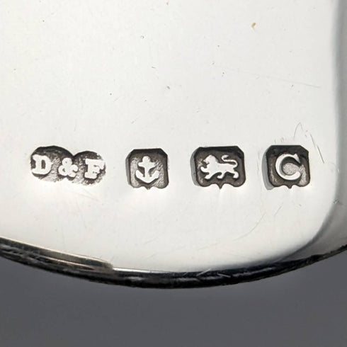 1927年 英国ヴィンテージ 純銀製シューホーン 靴べら Deakin and Francis