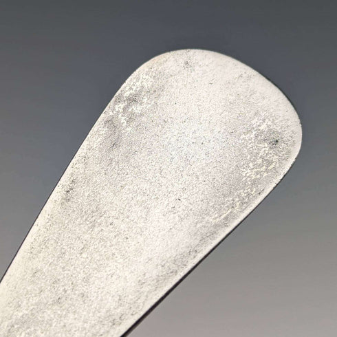 1899 British Antique Pure Silver Handle Shoehorn Shoehorn ES Barnsley
