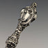1899 British Antique Pure Silver Handle Shoehorn Shoehorn ES Barnsley