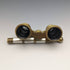 Opera glasses with French vintage white mother of pearl decoration handle IRIS PARIS