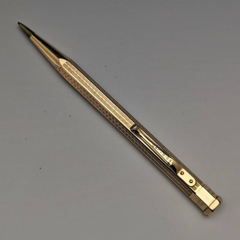 英國復古 Yard O 紅色卷金六角自動鉛筆