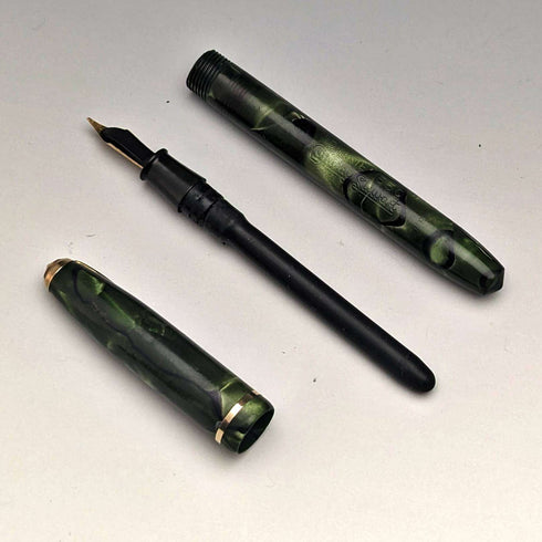 British Vintage Conway Stewart DINKIE550 Fountain Pen No25 Pencil Set BOX