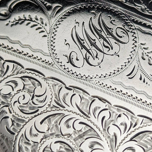 1899 年英國古董純銀卡包 94 克