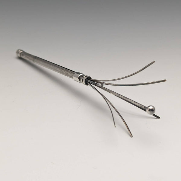 1971 British Vintage Sterling Silver Cocktail Swizzler Ramsden and Roed