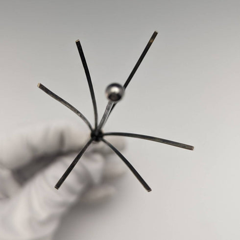 1971 British Vintage Sterling Silver Cocktail Swizzler Ramsden and Roed