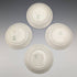 Set of 4 demitasse cups and saucers, circa 1930s, from Bridgewood, England.