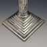 1889 British Antique Silver Plated Candelabra Candlestick