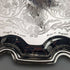 British Vintage Silver Plate & Glass Drink Server Set Queen Anne