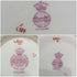 First half of the 20th century British Minton Teacup Trio Cockatrice Green with translation