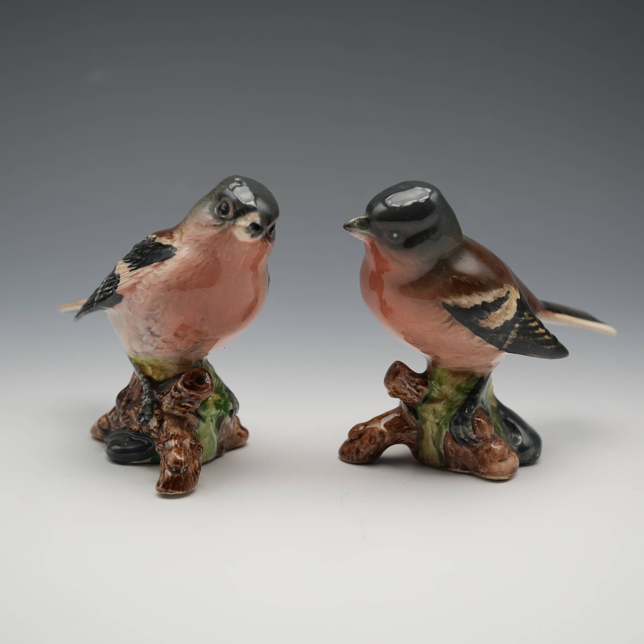 英国ヴィンテージ Beswick ベズウィック ズアオアトリ フィギュリン 2