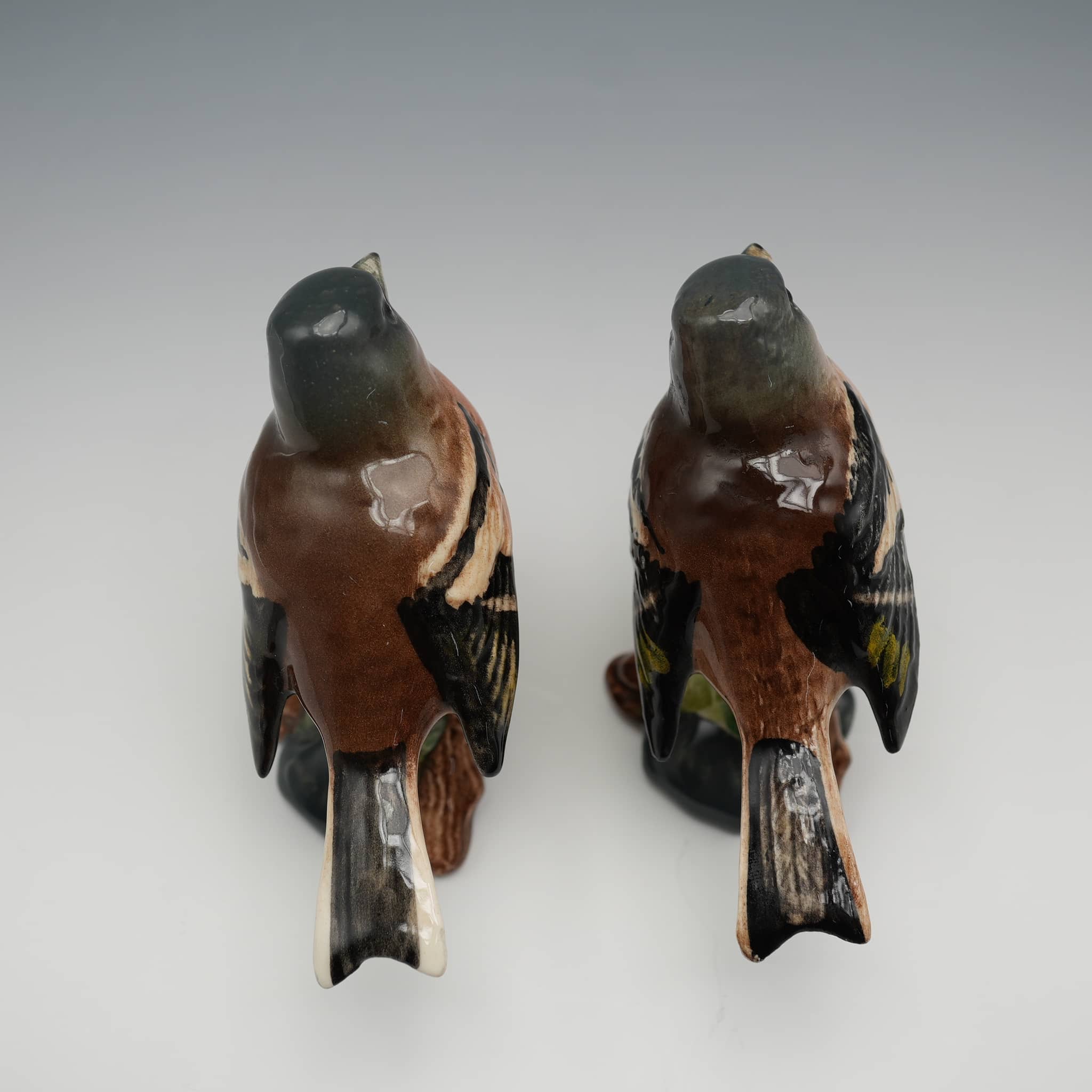 英国ヴィンテージ Beswick ベズウィック ズアオアトリ フィギュリン 2