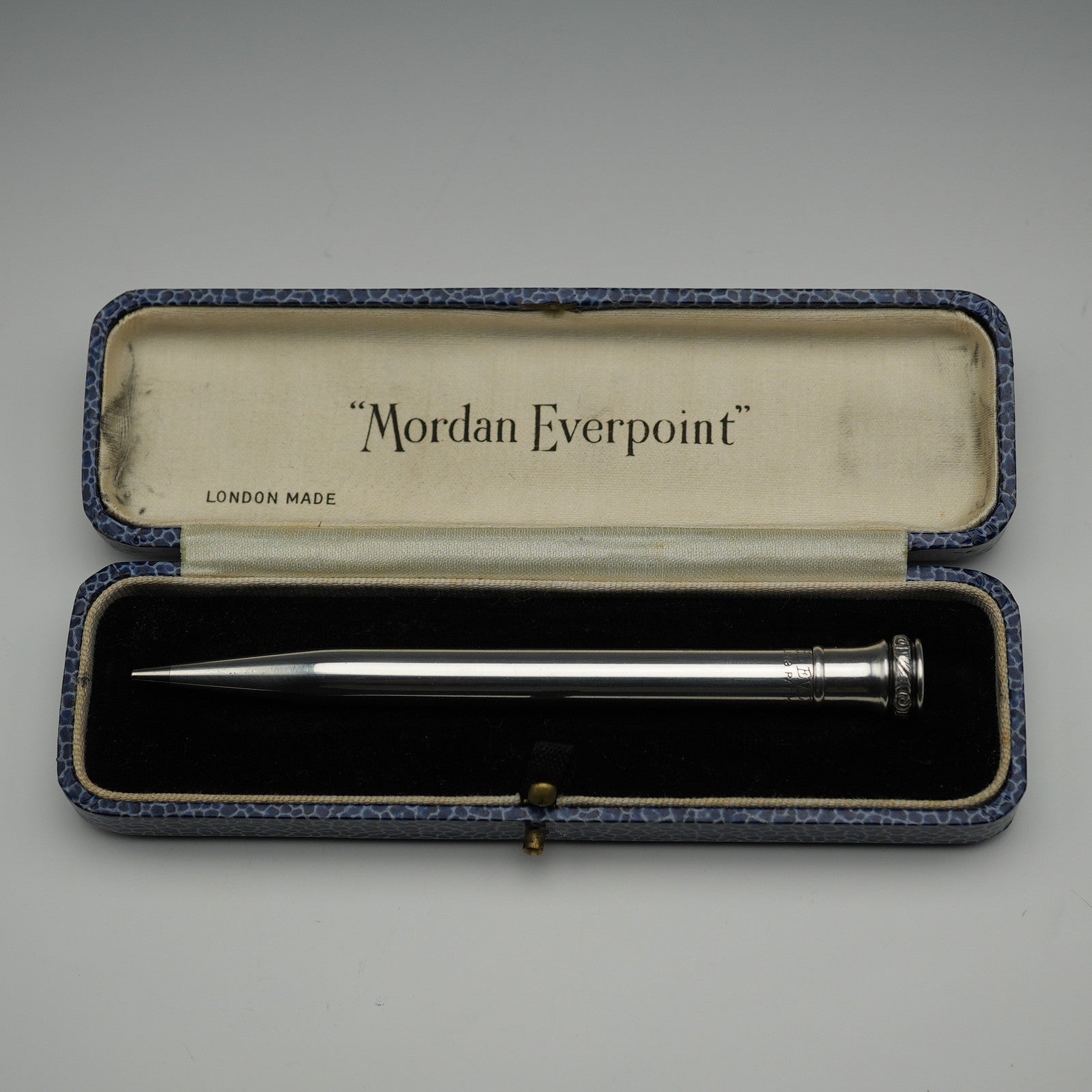 米国ヴィンテージ WAHL EVERSHARP 純銀製 ミニ推進式ペンシル ケース