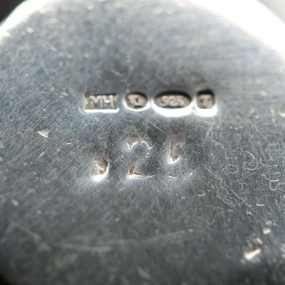 【 銀彫金 ニードルケース 】 英国17世紀　シルバー925 英国ヴィンテージ 純銀製ニードルケース Mark Houghton Limited