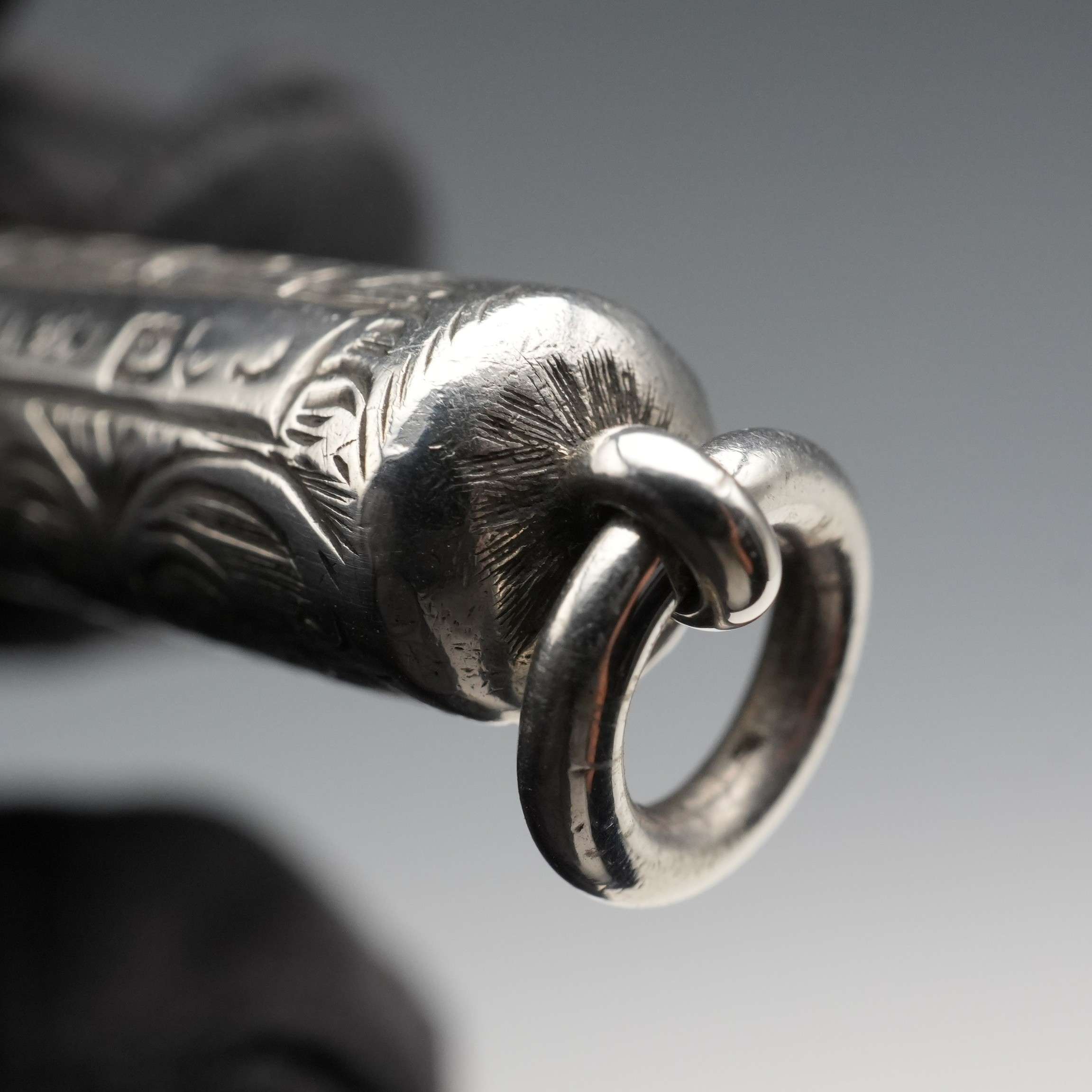 1900年頃 英国アンティーク 純銀製 ペンシルホルダ S. Mordan&Co