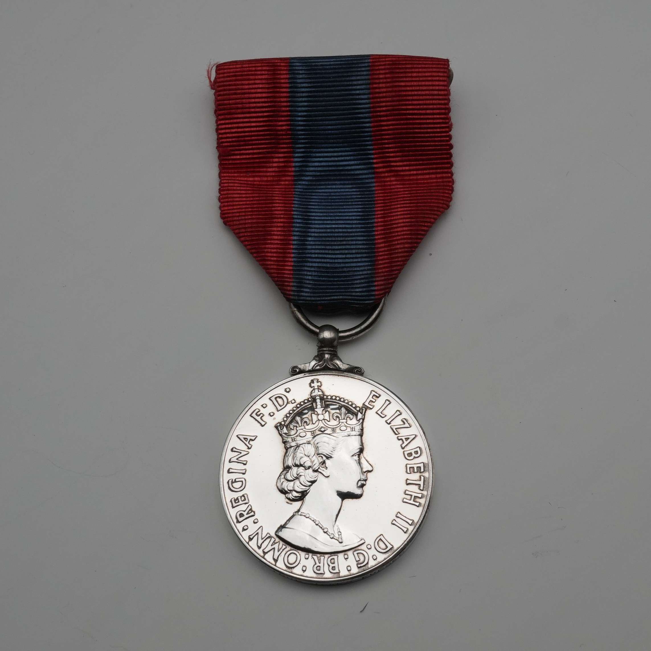 1953年 英国「インペリアル・サービス」 純銀製メダル Royal Mint