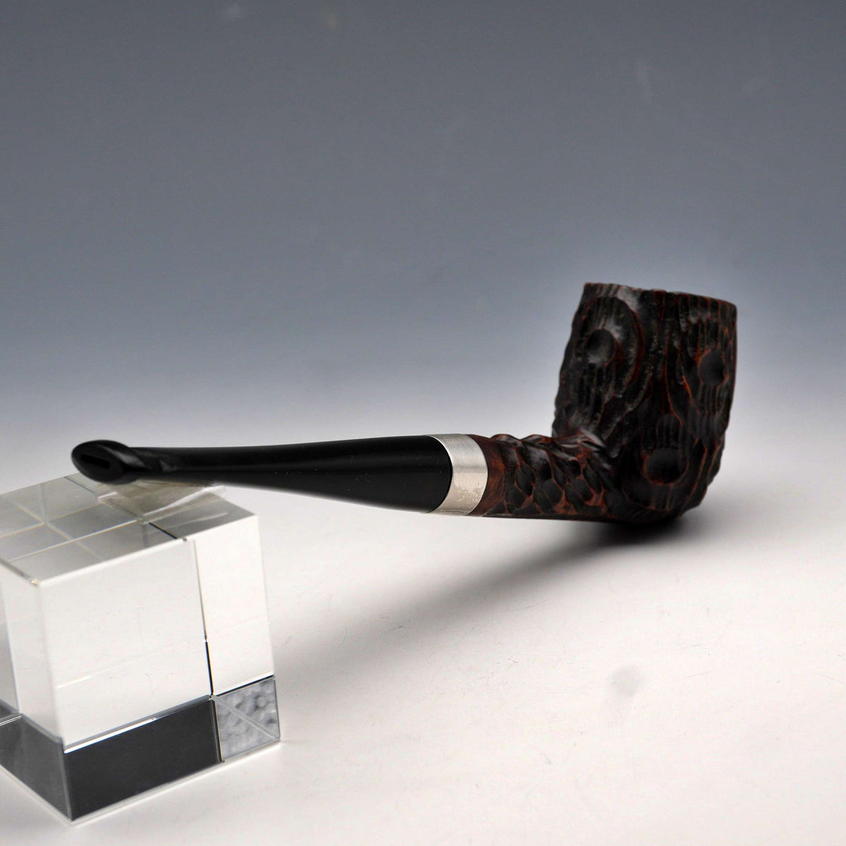 Vintage American L&H Stern “Sterncrest” Smoking Pipe with Sterling Sil ...