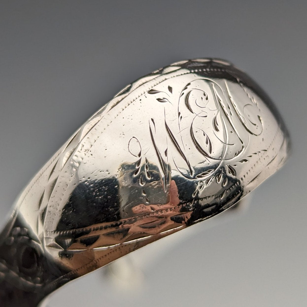 18世紀末頃 英国アンティーク 純銀製 シュガートング 26g James 