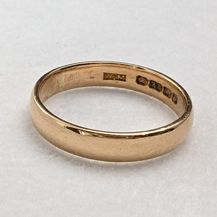 1904年 英国アンティークジュエリー K18ゴールドリング 指輪 John Mantleエンタメ/ホビー