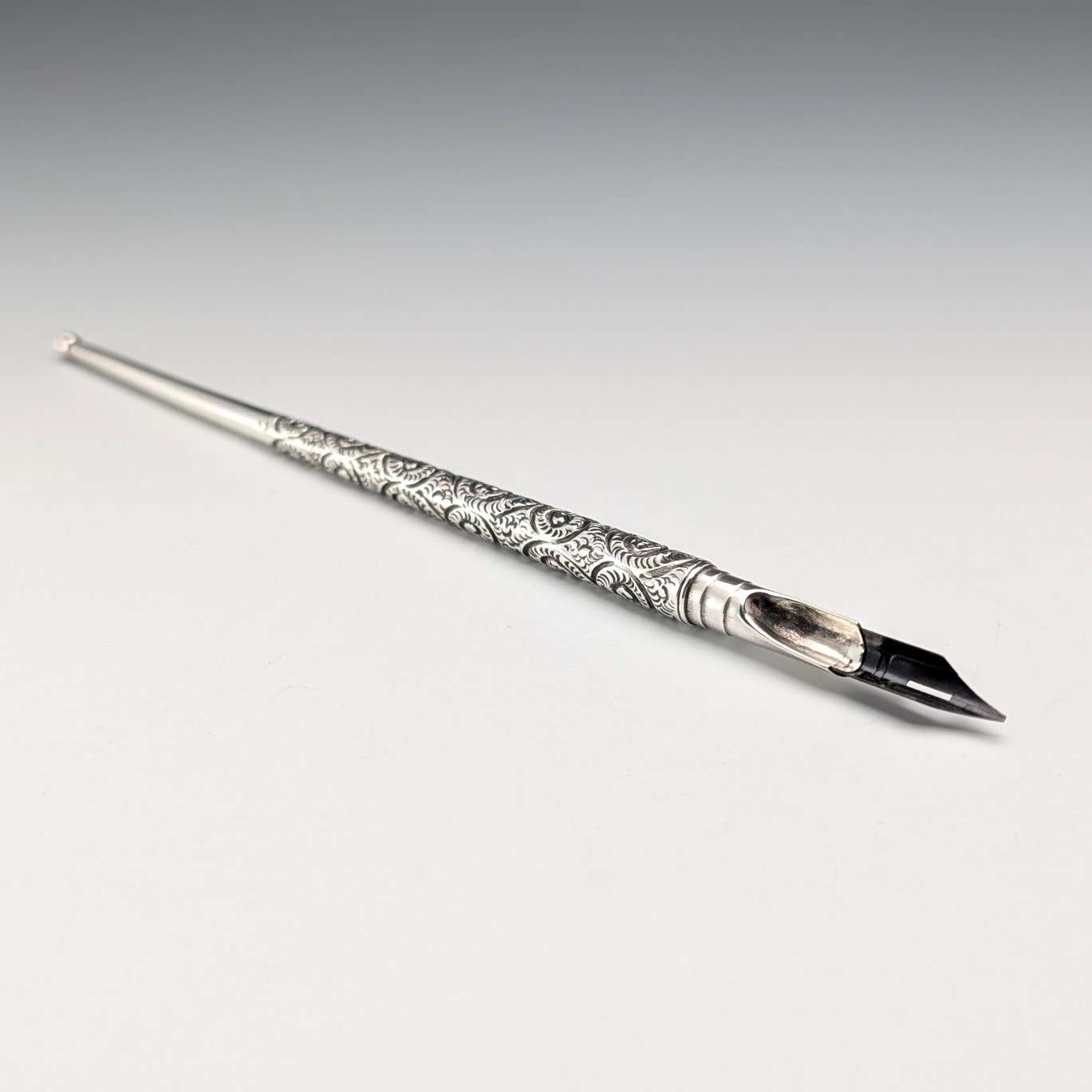 1902年 英国アンティーク 純銀製 つけペン ディップペン – SILVER-LUG