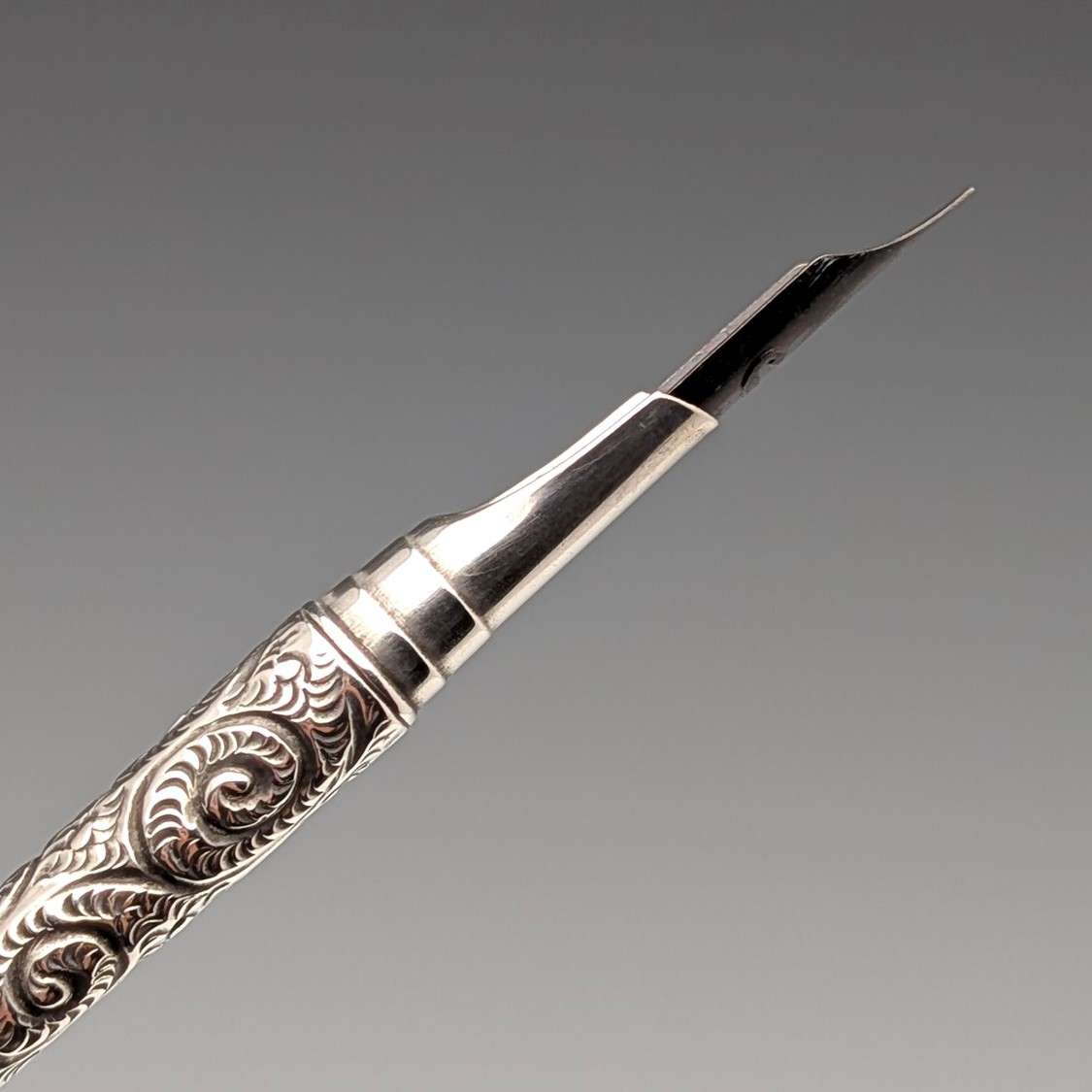 1902年 英国アンティーク 純銀製 つけペン ディップペン – SILVER-LUG