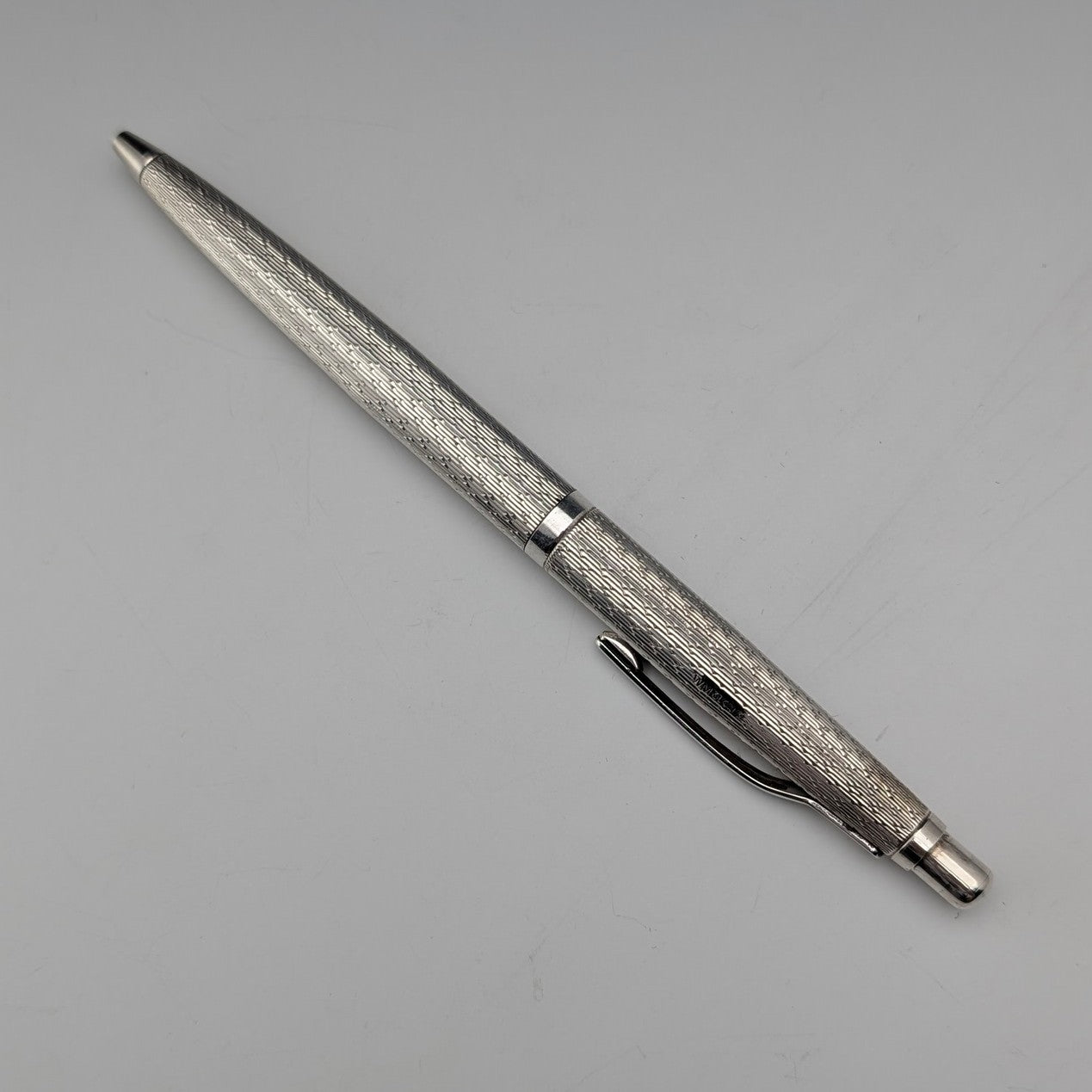 1981年 英国ヴィンテージ 純銀製 ボールペン William Manton – SILVER-LUG