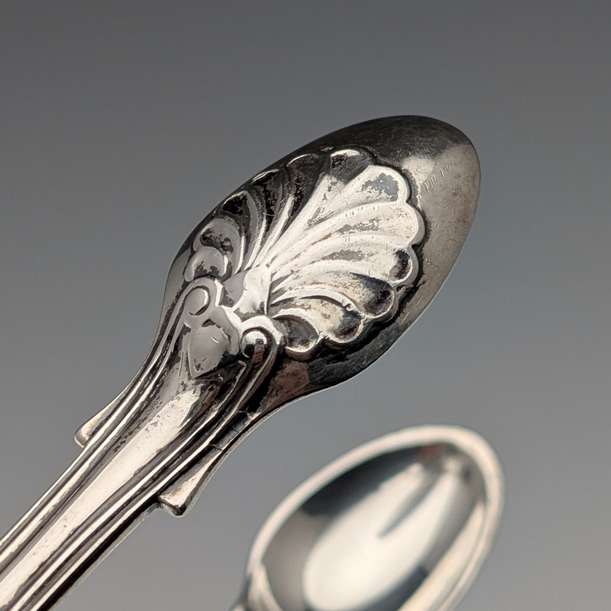 1844年 英国アンティーク 純銀製シュガートング 60g Chawner&Co
