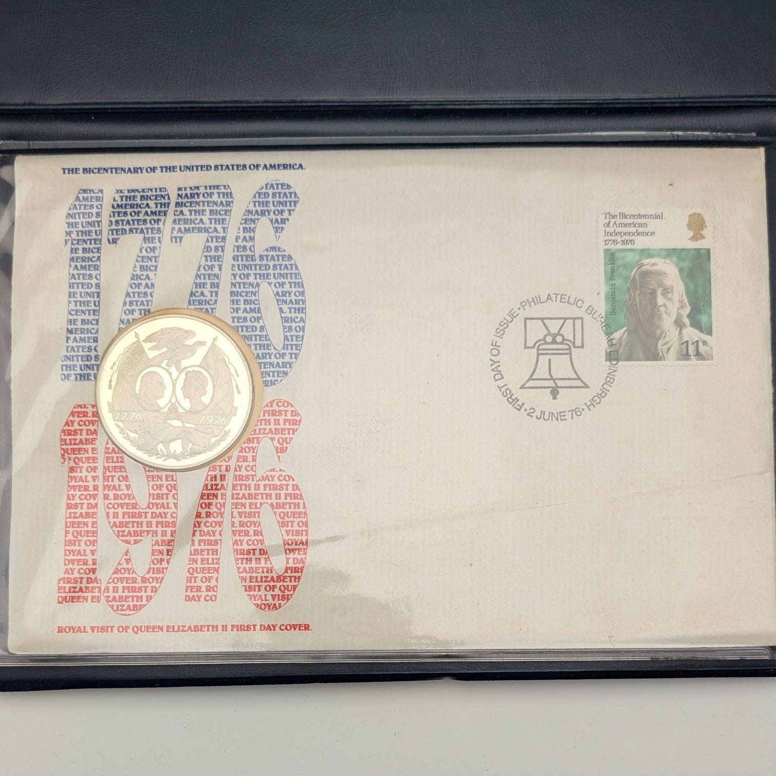 1976年 ファーストデイカバー [アメリカ建国200年記念] 記念切手