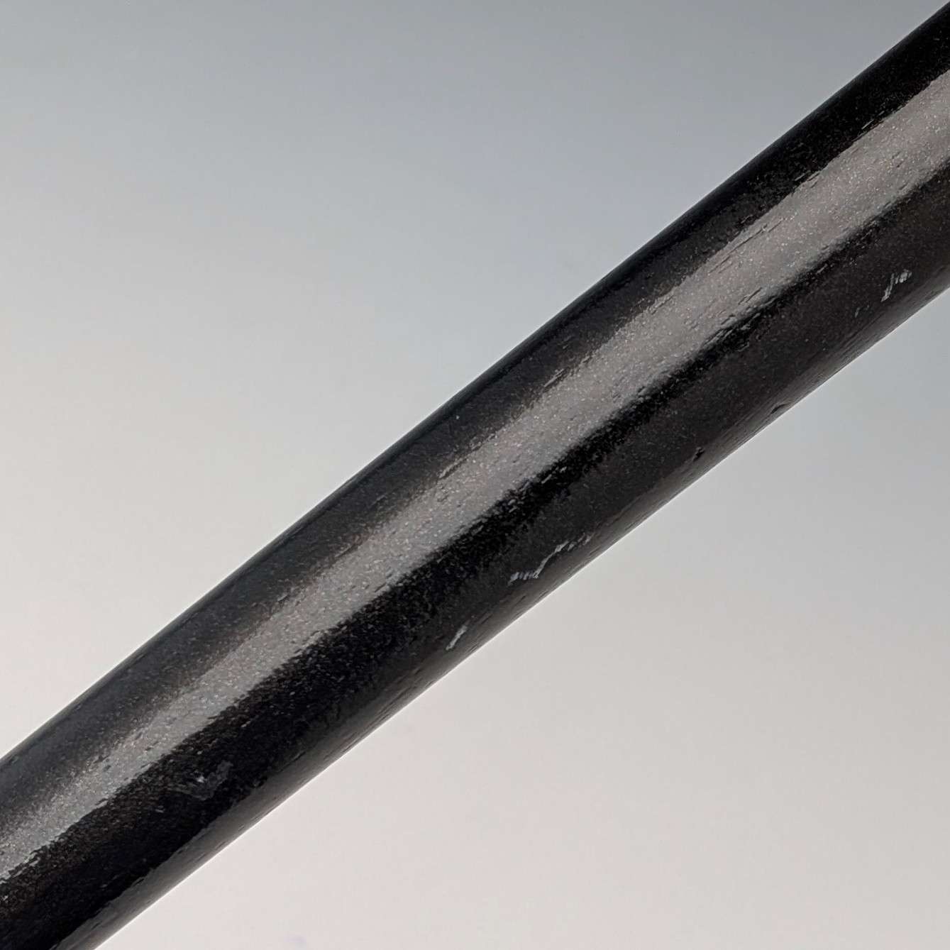 ヴィンテージ ブラックシャフト アントラーL字ハンドル ステッキ 杖 72cm ASHBEY ヴィンテージ ブラックシャフト アントラーL字ハンドル ステッキ 杖