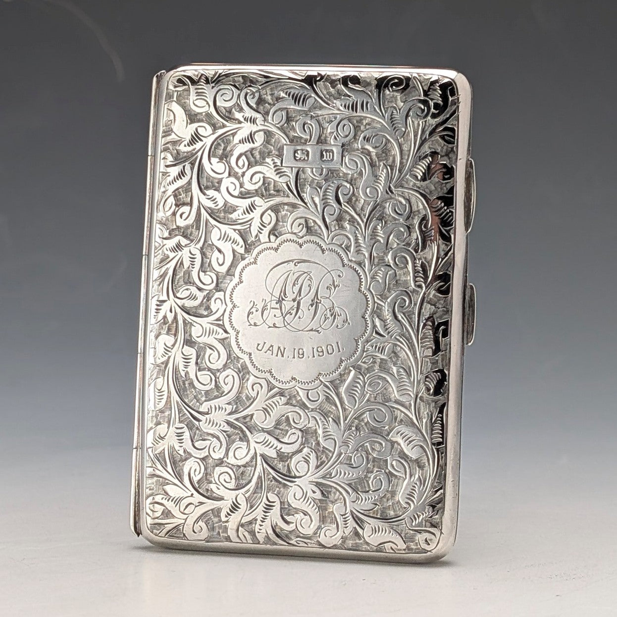 英国ヴィンテージ シルバープレート製 グレープシザー 葡萄彫刻 100g