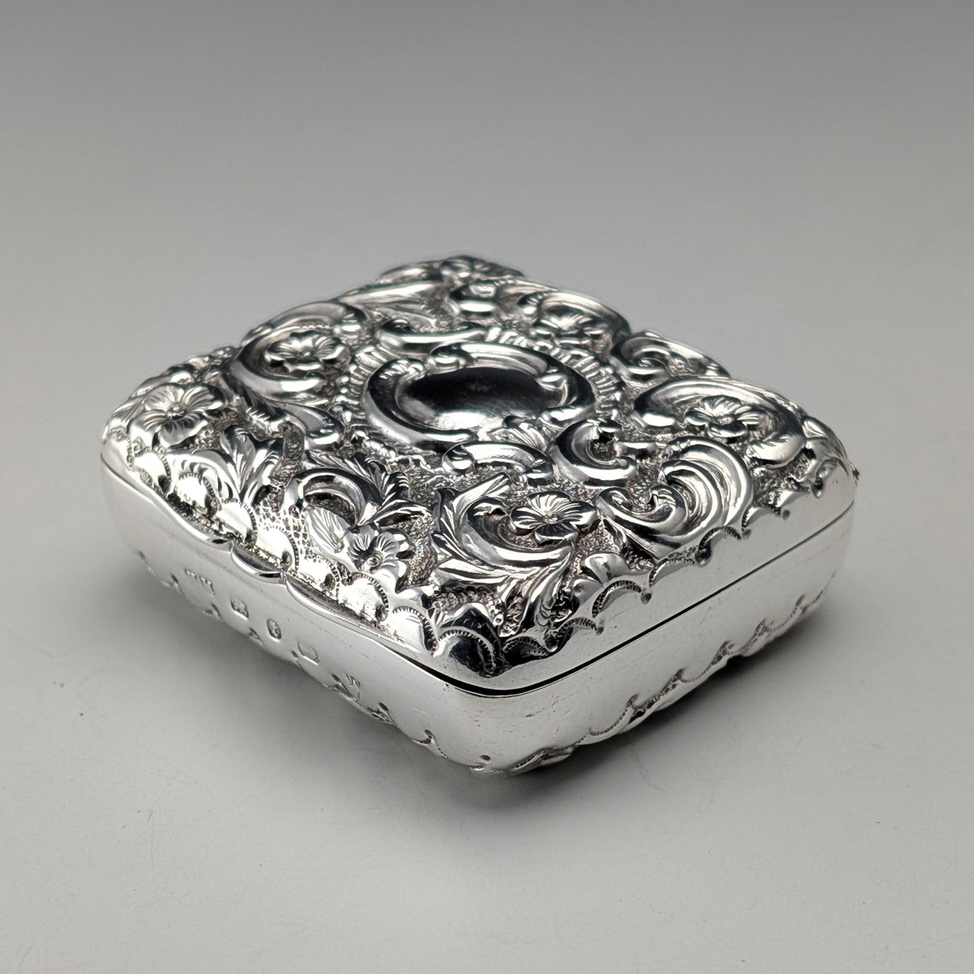 1840年 英国アンティーク 純銀製 ティーキャディースプーン 19.3g John