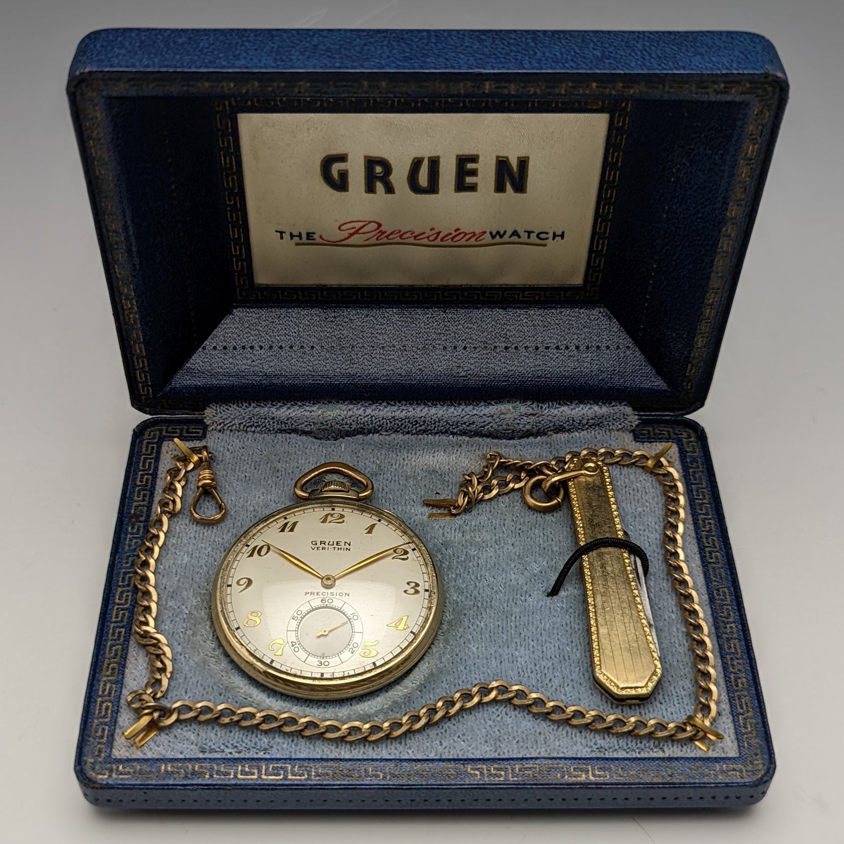 Gruen pocket watch value hotsell