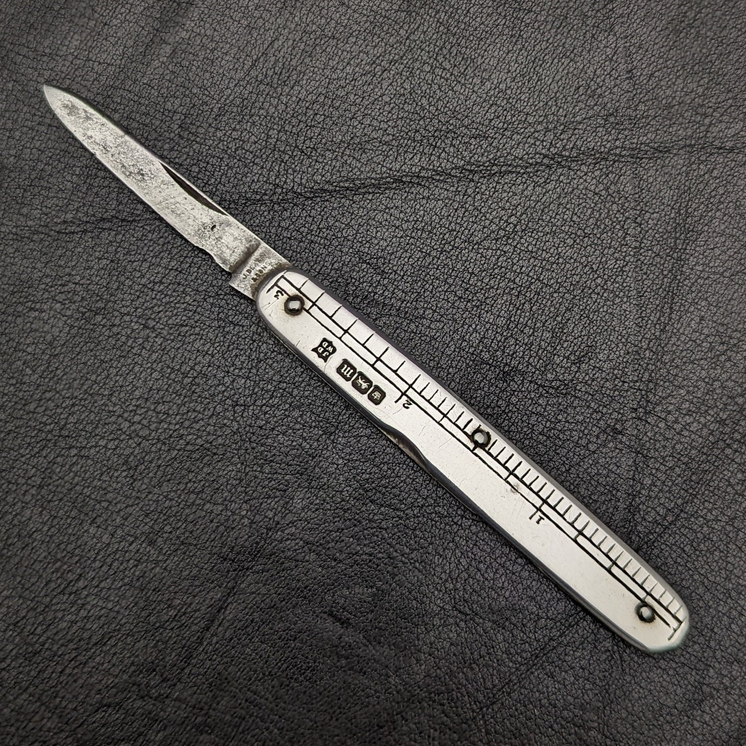 UD 800 DELUXE 銀製品　プレート・ナイフ　インドネシア　アンティーク UD 800 DELUXE 銀製品 プレート・ナイフ インドネシア アンティーク UD