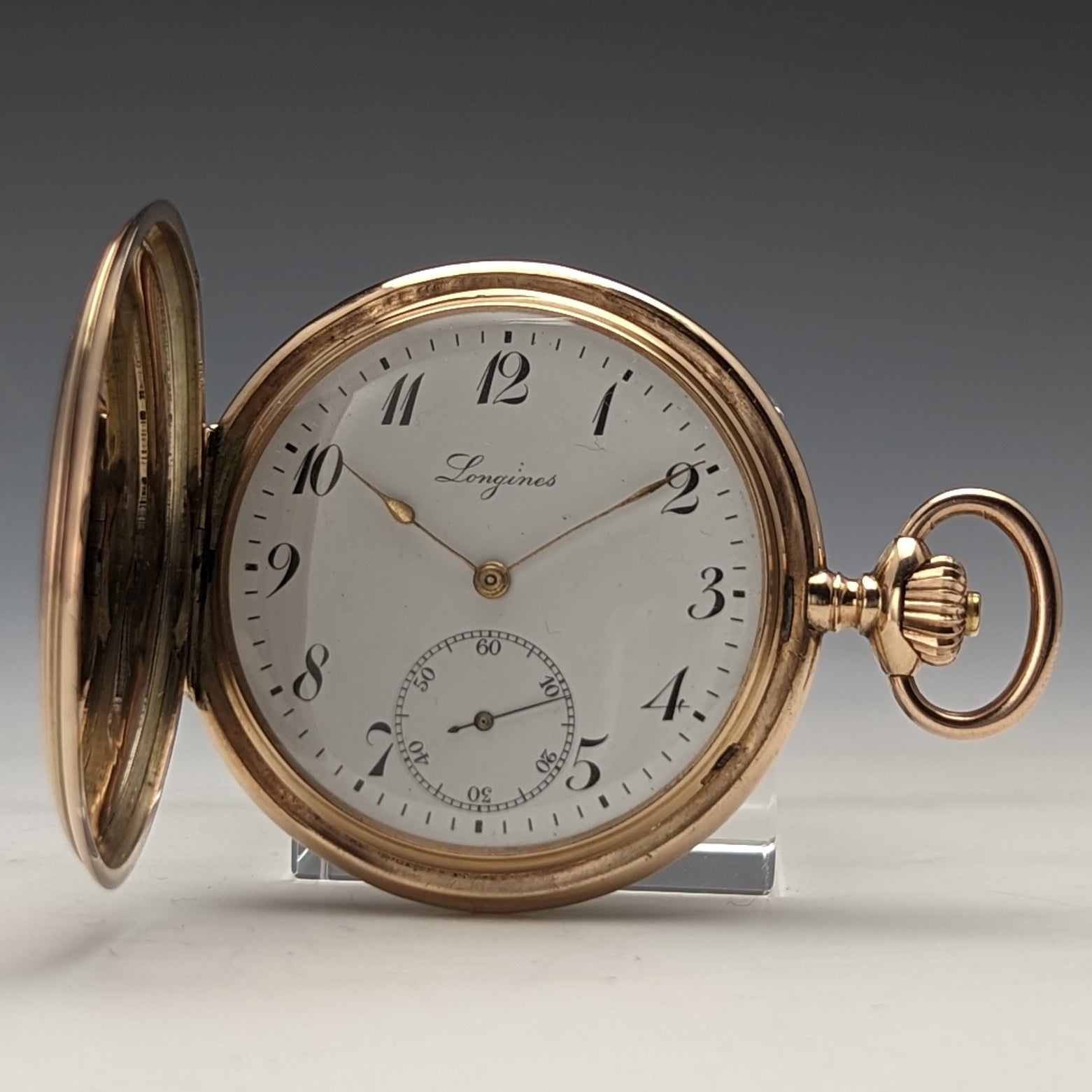 Longines gold pocket watch new arrivals