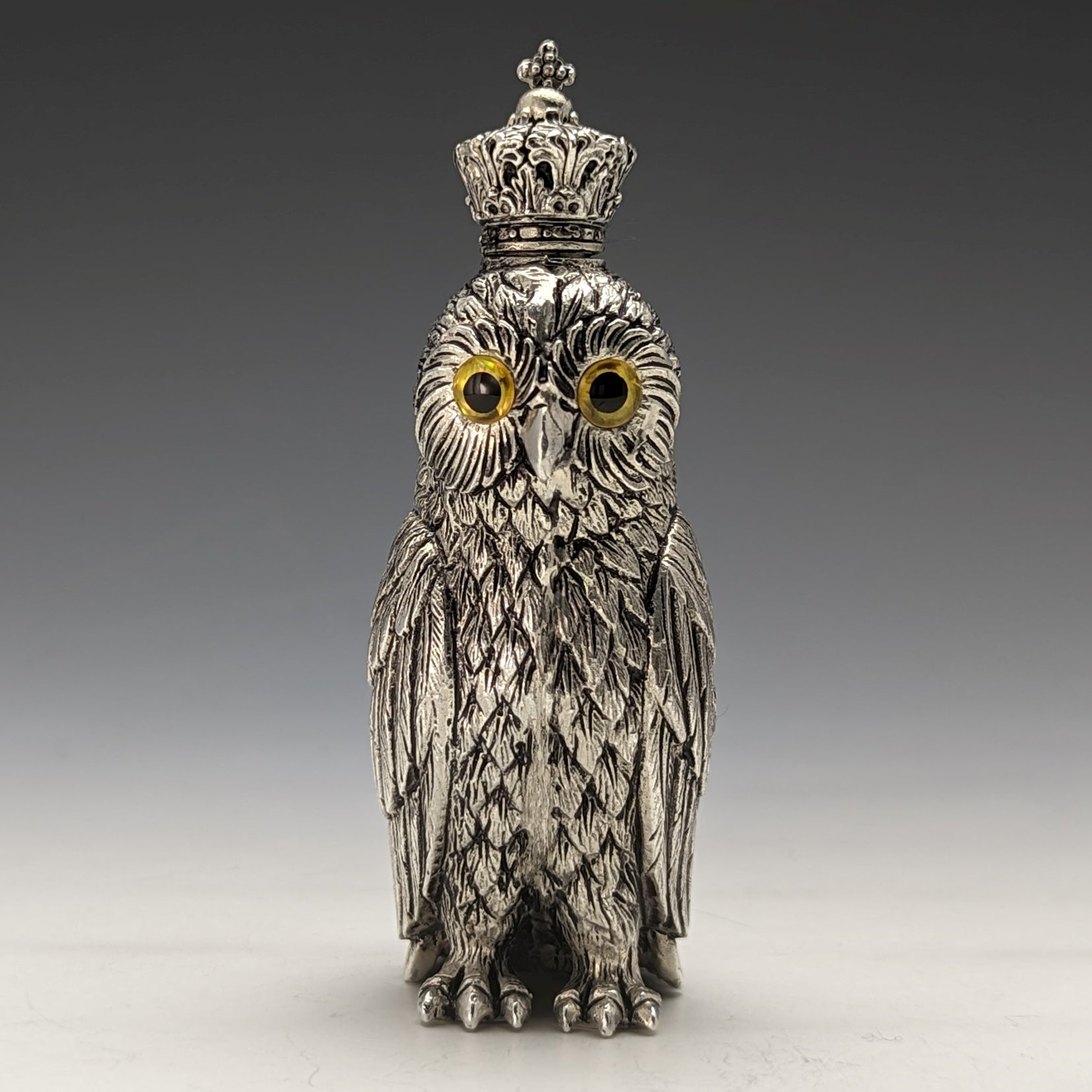 Sterling silver 950 銀製 アンティーク 香水 ボトル Vintage Sterling 950 Silver Miniature Perfume Bottle Ornate